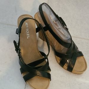 Aerosols wedge sandals